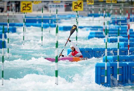 カヌー、羽根田ら五輪コース体験テスト大会に内外の有力選手