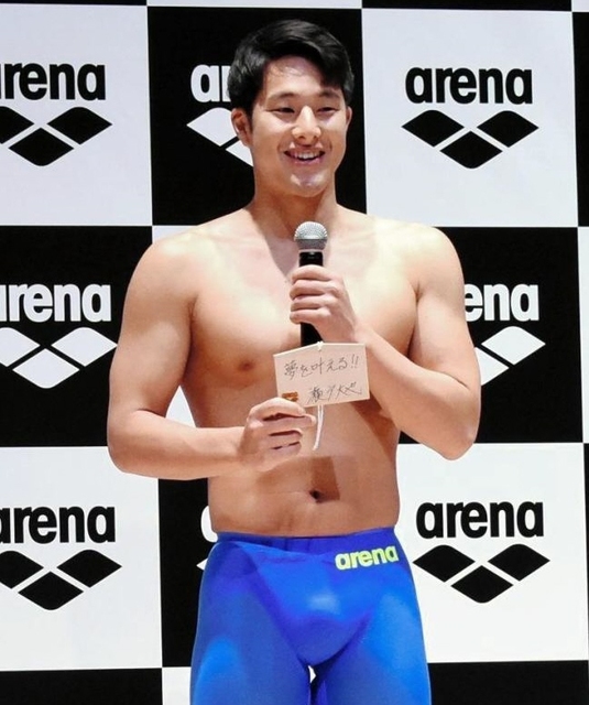 競泳・瀬戸　新水着で東京五輪金へ「最強の武器」　炎症の左ひざは「問題ない」