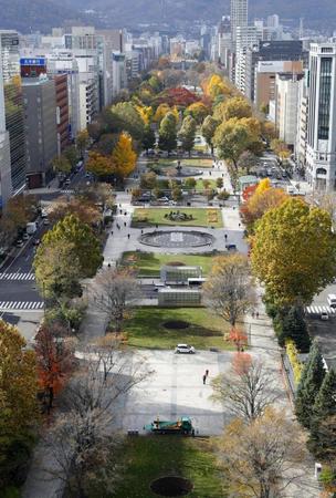 　札幌市の大通公園