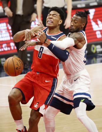 ＮＢＡ、ウィザーズ八村は４得点連続２桁得点、４試合でストップ