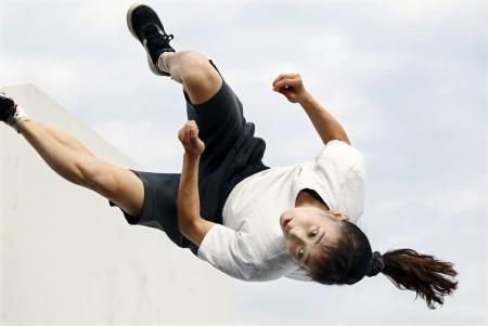 １３歳永井が初代パルクール女王体操の新種目、日本選手権