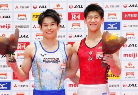 体操個人総合、橋本ＶでＷ杯代表２位萱も、スーパーファイナル
