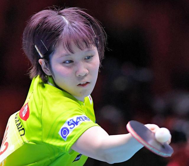 平野美宇が韓国選手にストレートで圧勝　卓球日韓戦で２－１とリード