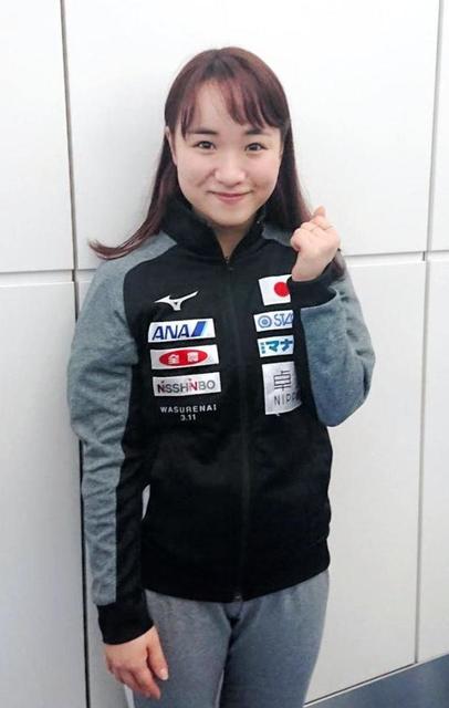 伊藤美誠、卓球五輪代表へ「勝つことだけ考える」