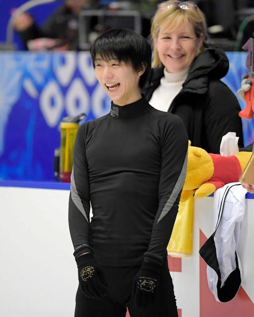 羽生結弦“集中型”でＮＨＫ杯へ入念調整 ４回転は９本着氷/スポーツ