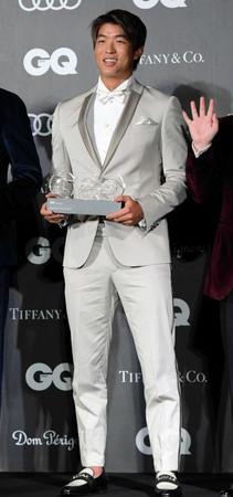 　アスリート・オブ・ザ・イヤーを受賞した五十嵐カノア