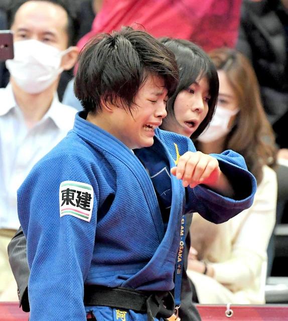 阿部詩 悔し泣き準ｖ ４９戦目で外国選手に初めて苦杯 兄に続けず五輪持ち越し スポーツ デイリースポーツ Online