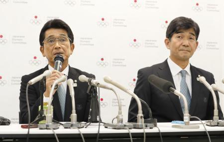 五輪「全身全霊で」と福井烈氏日本選手団長、記者会見