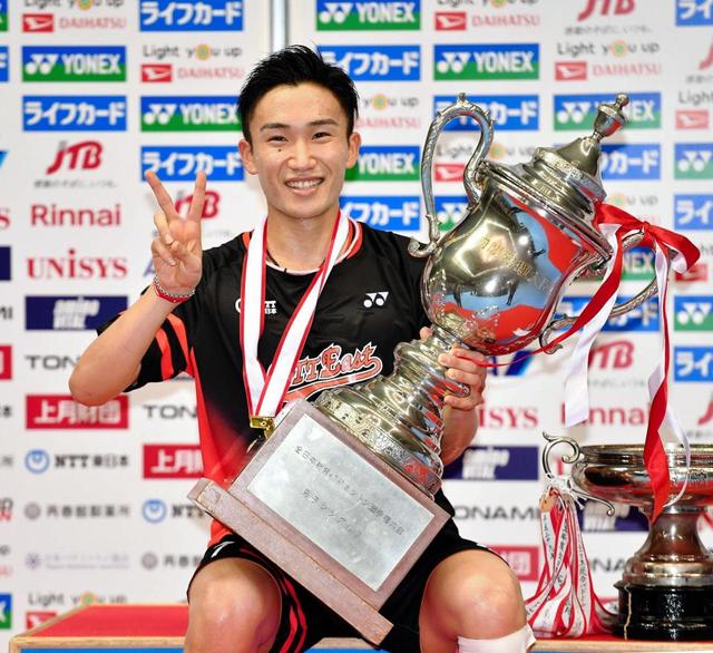 強すぎる桃田賢斗、１ゲームも許さず全日本総合２連覇