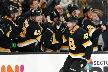 ＮＨＬ、ブルーインズ７連勝東・大西洋地区の首位キープ