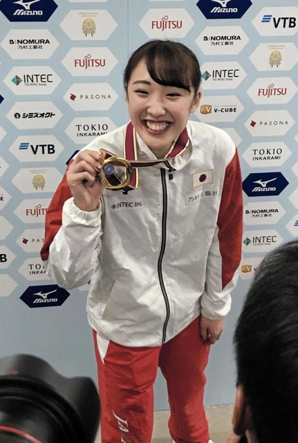 トランポリン・森ひかる 日本人初の金メダルで五輪決めた「マジッて感じ」