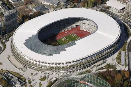 　２０２０年東京五輪・パラリンピックのメインスタジアムとなる国立競技場