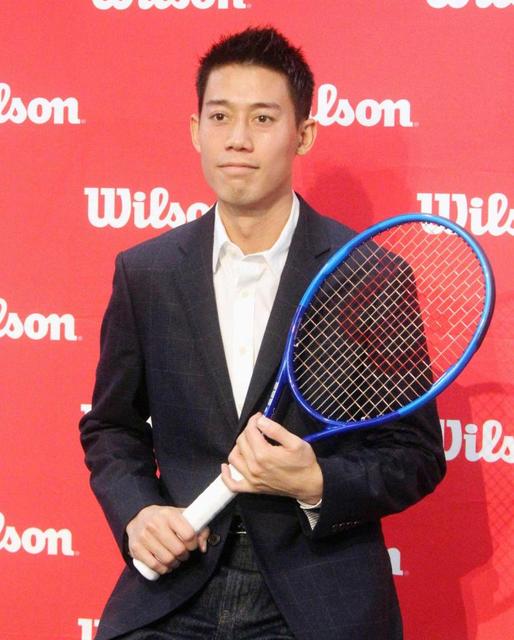 錦織圭　ラケットデザイン公募へ「斬新なもの見たい」