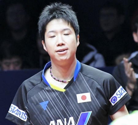 　グランドファイナルに出場した水谷隼