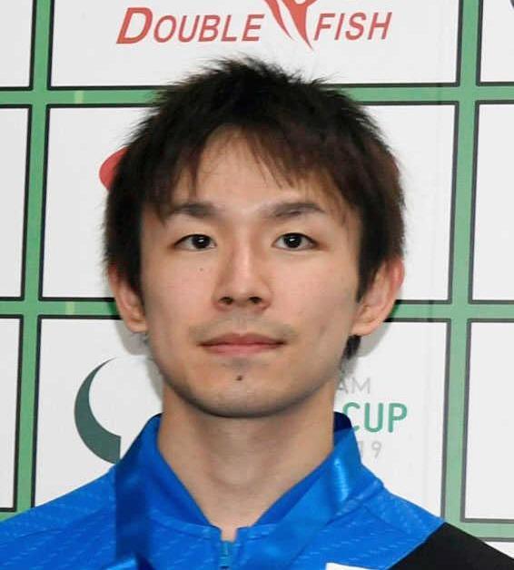 　東京五輪シングルス代表になることが確実となった丹羽