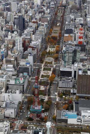 マラソンは変則３周回コース五輪組織委、札幌開催で