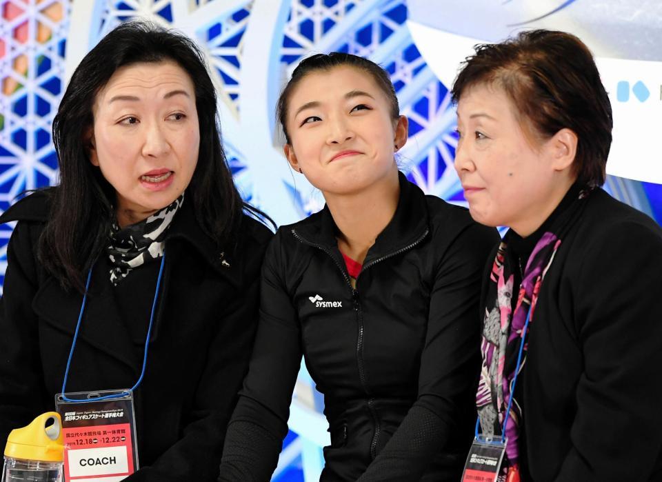 昨年ｖの坂本花織はｓｐ６９ ９５点 舌出し苦笑い 採点には 納得しかない スポーツ デイリースポーツ Online