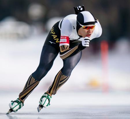　冬季ユース五輪のスピードスケート男子１５００メートルで金メダルを獲得した蟻戸一永（ＯＩＳ提供・共同）