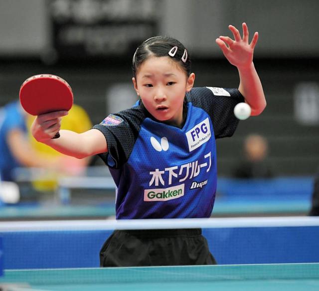 １１歳の張本美和 世界ジュニア２位に善戦も悔し泣き 苦しかった ４回戦で敗退 スポーツ デイリースポーツ Online