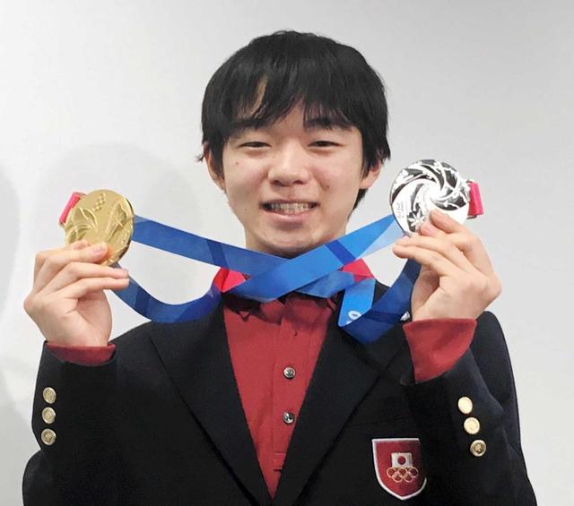 １６歳・鍵山優真が決意「北京五輪狙う」ユース五輪金メダル胸に帰国