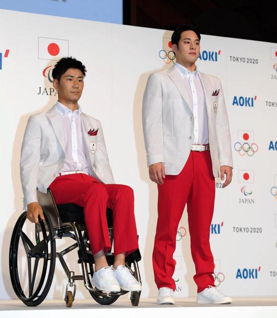 東京五輪日本選手団の公式服装お披露目　瀬戸「着ていて疲れない」開会式などで着用