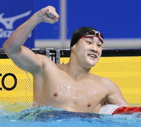 競泳、１８歳佐藤が好記録で優勝北島康介杯、男子２００ｍ平泳ぎ