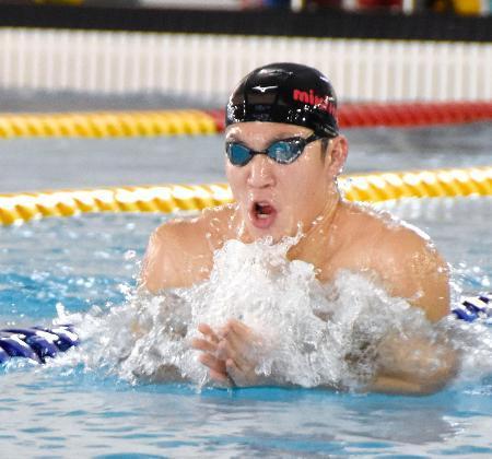 平泳ぎ小関「両種目で代表狙う」１００ｍ、２００ｍ