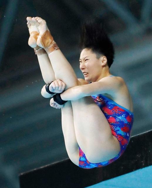 女子飛び込み・板橋美波が１年５カ月ぶり復帰…最も簡単な技から一歩