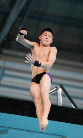 飛び込み１３歳玉井陸斗がＷ杯へ代表選考会