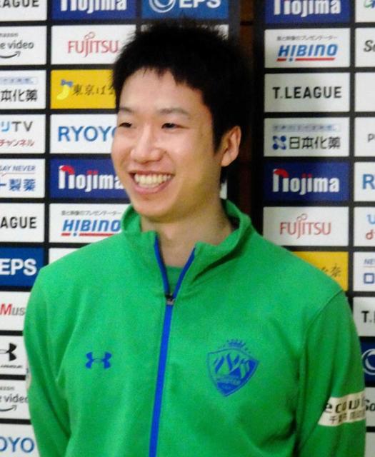 水谷隼が逆転勝利　東京１位突破確定…プレーオフファイナルへ「絶対に２連覇」