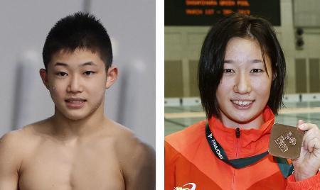 飛び込み五輪予選に１３歳玉井ら４月のＷ杯、１３人選出