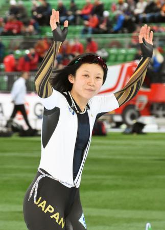 高木美帆、日本勢初の「２冠」世界スプリントで初優勝