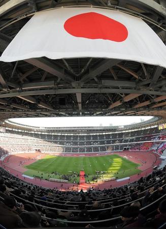 　東京五輪のメイン会場となる国立競技場