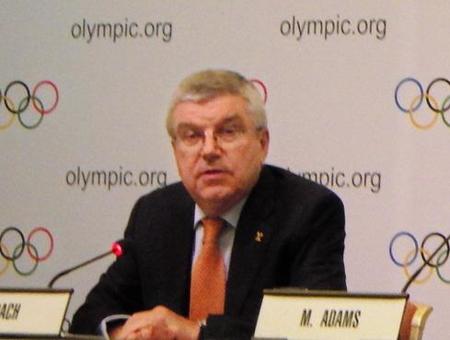 　ＩＯＣのトマス・バッハ会長