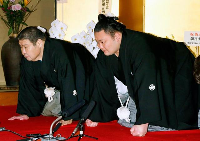 朝乃山　大関昇進　満場一致で決定「相撲を愛し、力士として正義を全う」