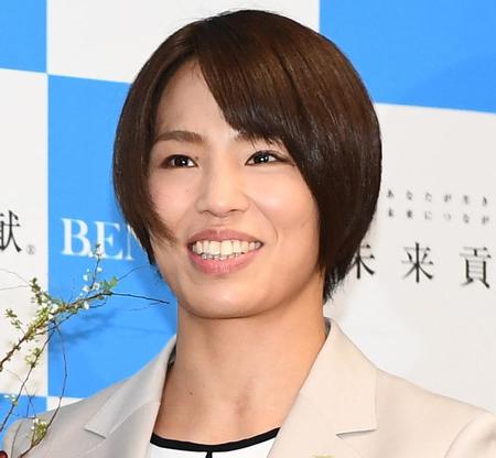 　ロンドン五輪柔道女子５８キロ級金メダリストの松本薫さん