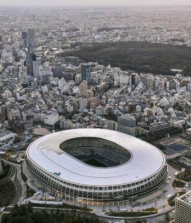 　東京五輪・パラリンピックのメインスタジアムとなる国立競技場