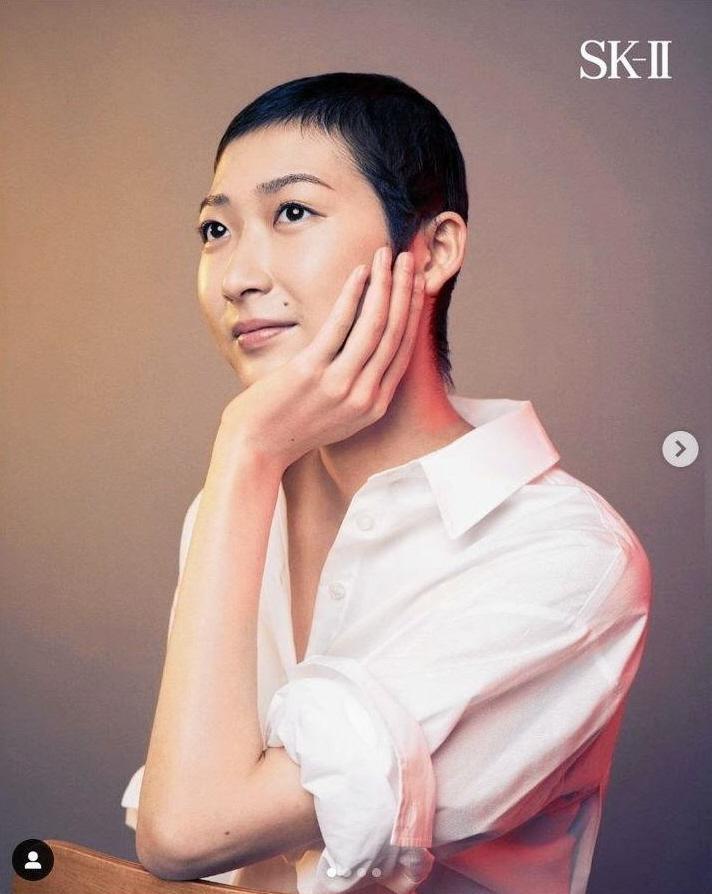 　ＳＮＳで短髪を公開した競泳・池江璃花子（インスタグラムから）