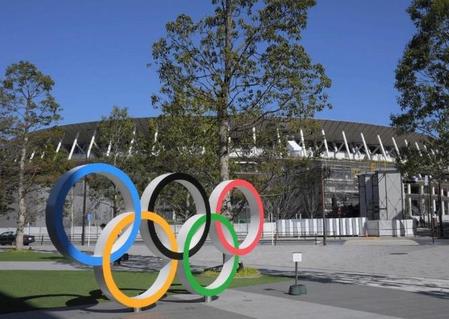 　東京五輪会場の国立競技場