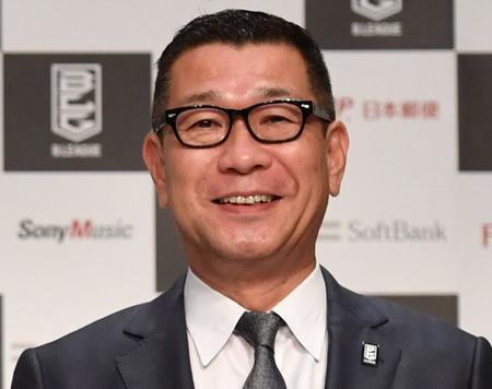 　６月３０日付で退任するＢリーグの大河正明チェアマン