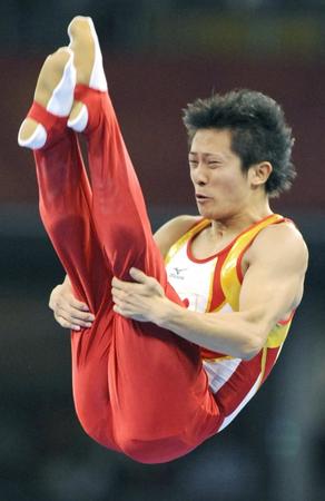 　北京五輪で４位となった外村哲也