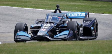 自動車インディカー、佐藤は８位シリーズ第４戦