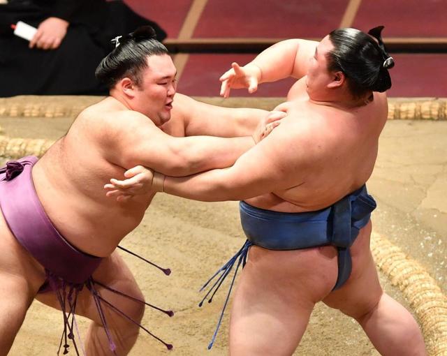 朝乃山「悔しかったです」目の前で照ノ富士Ｖ決定　１２勝３敗、大関の重圧も