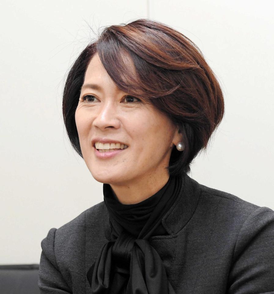 　五輪開催について持論を展開した有森裕子氏