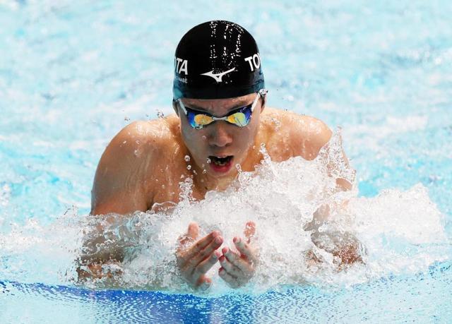 リオ五輪代表の渡辺一平、１００メートル平泳ぎで実戦復帰　早慶対抗戦
