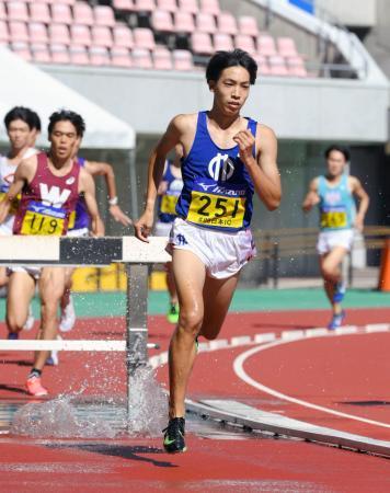 橋岡優輝が走り幅跳び大会新日本学生対校選手権第１日