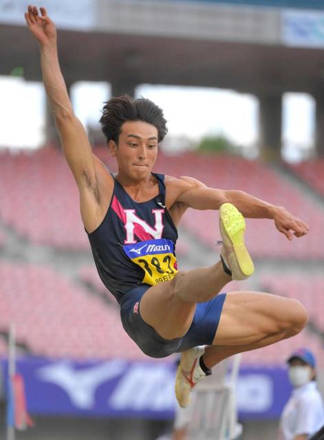 走り幅跳び・橋岡優輝が今季世界最高！　日本選手権にも自信「日本新記録を狙って」