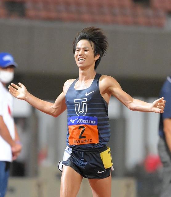 五輪代表の池田向希が大会新でＶ　来夏へ「もっと強化」インカレ１万メートル競歩