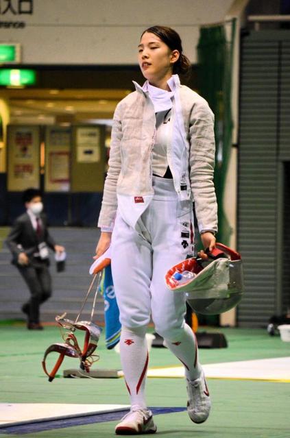 フェンシング江村美咲、全日本３連覇ならず「点が取りたい気持ちが先行した」
