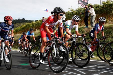 自転車ロード、与那嶺は２１位イタリア、世界選手権女子個人